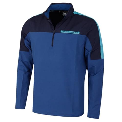 Image of Under Armour Mens UA Storm Windstrike Sweater - Blue Mirage - L