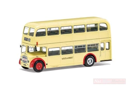 Image of MODELLINO IN SCALA COMPATIBILE CON BRISTOL LODEKKA FS6B WILTS AND DORSET 38A SALISBURY LIMITED STOP 1:76 CORGI OM40821A