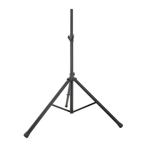 Image of Thor PA Speaker Stand Black Single Heavy Duty 35mm Disco DJ Tripod