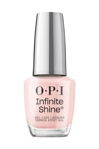 Image of OPI Infinite Shine Nail Polish - Pretty Pink Perseveres - Gel Like & Long Lasting Pink Crème Nail Polish - with Pre-Cured Gel Technology & OPI Pro-Wide Brush (15ml)