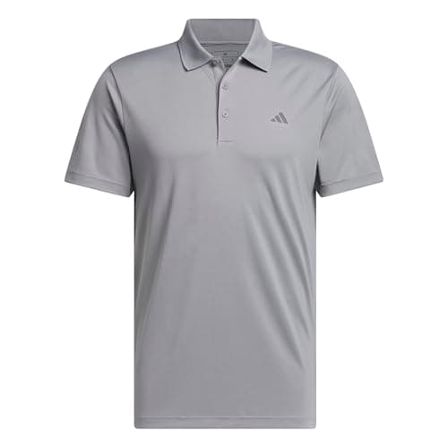 Image of adidas Men's Mens Core Performance Polo Shirt, Grey Three, XXL