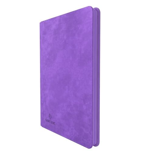 Image of Gamegenic | Zip-Up Album 18-Pocket - Purple | Trading Card Game Accessory