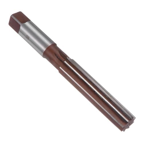 Image of sourcing map Hand Reamer 28mm Alloy Tool Steel H8 8 Straight Flutes Hand Milling Cutter Tool Metric Reaming Drill Bit for Metal