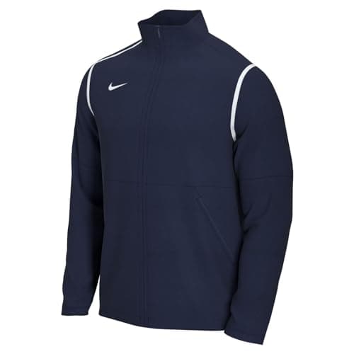 Image of Nike FJ3022-451 M NK DF PARK20 TRK JKT K R Jacket Men's OBSIDIAN/WHITE/WHITE Size 2XL