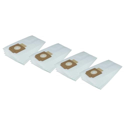 Image of vhbw 20x Vacuum Cleaner Bag compatible with Kärcher T 7/1, T 7/1 Adv, T 10/1, BV 5/1, BV 5/1 BP, DS 5300 Vacuum Cleaner, 33.5 cm x 18.5 cm, White