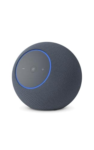 Image of Amazon Echo Studio (newest gen), compact design, immersive spatial audio and Dolby Atmos, Graphite, with Alexa+ Early Access