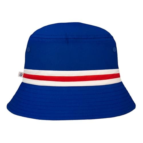 Image of fan originals Bucket Hat - Blue White Red Rangers Colours L/XL