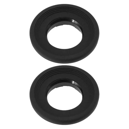 Image of The Lord of the Tools 2PCS Rubber Camera Viewfinder Eyecup Camera EyePiece Dust Protection Eyecup Compatible with Nikon DK-17 D6 D5 D4 D3 D700 D800 DF D2H D2X D2Xs D2Hs