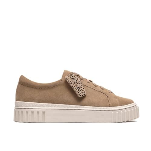 Image of Clarks Mayhill Walk Womens Beige Suede, 6