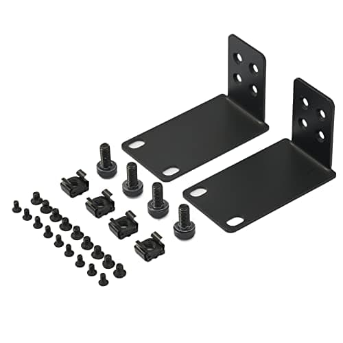 Image of PhyinLan Rack Mount Kit 19 Inch Rack Ears for Dell PowerConnect Series and Some Buffalo GU/MP Series Switches