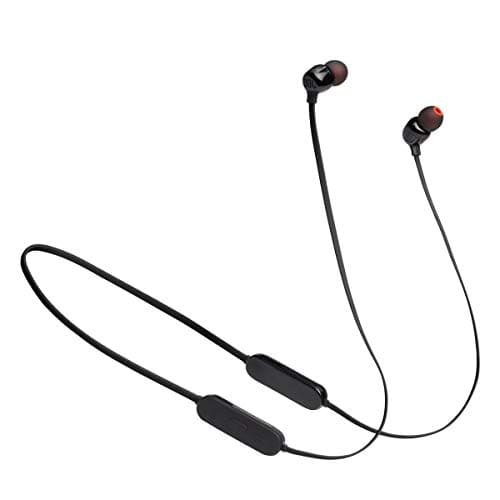Image of JBL Tune 125 - Bluetooth Wireless in-Ear Headphones with 3-Button Mic/Remote and Flat Cable - Black, Small