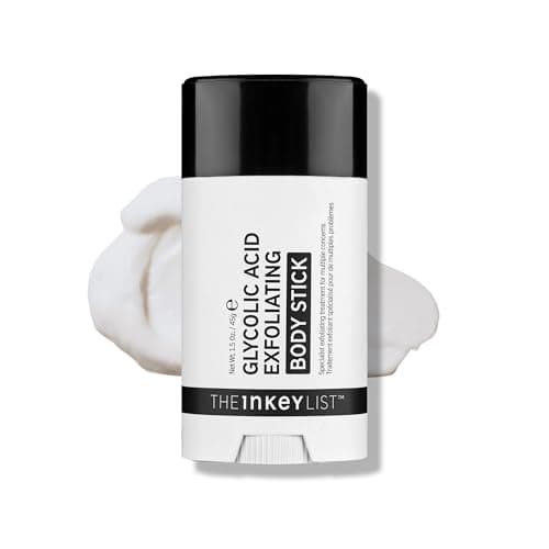 Image of The INKEY List Glycolic Acid Exfoliating Body Stick 45g, Multiple Concerns, One Targeted Solution, Delivers Deep, Effective Exfoliation, Fragrance Free, Suitable For All Skin Types