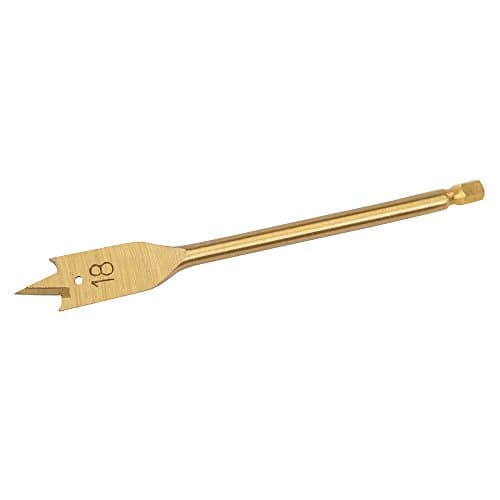 Image of Silverline 991858 Titanium-Coated Flat Bit 18 mm