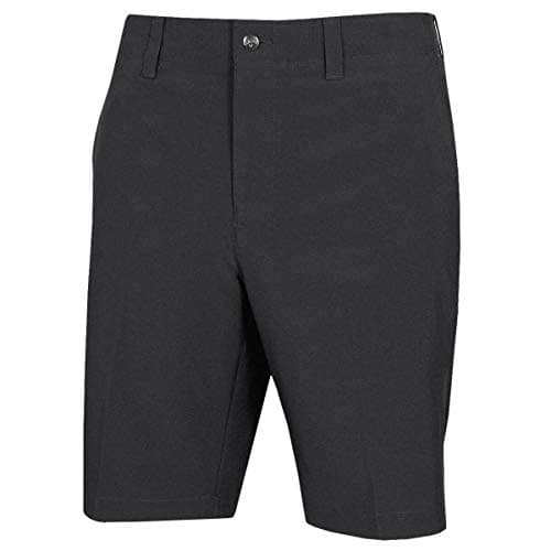 Image of Callaway Golf Mens FF Poly Opti-Stretch Golf Shorts - Asphalt - 32" Waist