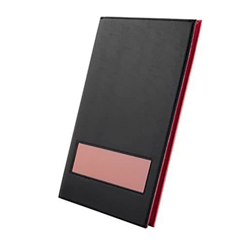 Image of Rexel A4 4400462 Prostyle Onview A4 display book, 20 pockets, black/garnet