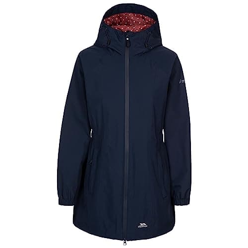 Image of Trespass Womens Waterproof Jacket Ladies Longer Length Raincoat Daytrip