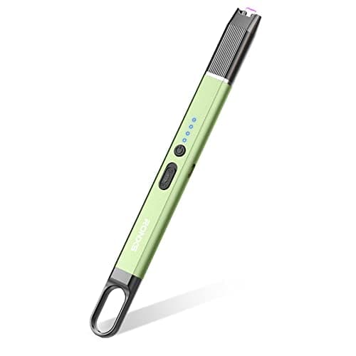 Image of RONXS Electric Lighter - Windproof Flameless Arc USB Candle Lighter with Hanging Hook for Candle BBQ Camping
