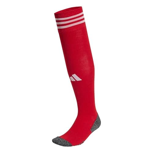 Image of adidas Unisex Kids Adi 23 Socks, Team Power Red 2 / White, 7-8 Years