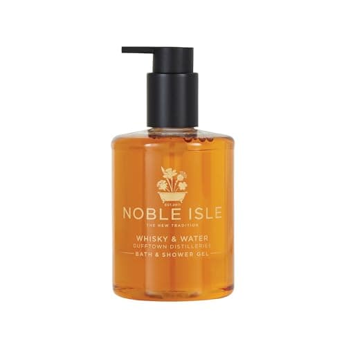 Image of Noble Isle Shower Gel | Luxury Bath & Body Wash For Men & Women | Vegan Friendly, Real Perfume, Britain In A Bottle | Made In The UK (Whisky & Water ,250 ml)