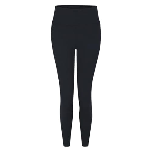 Image of Dare 2b Women's Influential 7/8 Gym Leggings, Quick Drye, Lightweight, Stretch Fabric - Perfect for Working Out, Activewear, Yoga & Gym Black