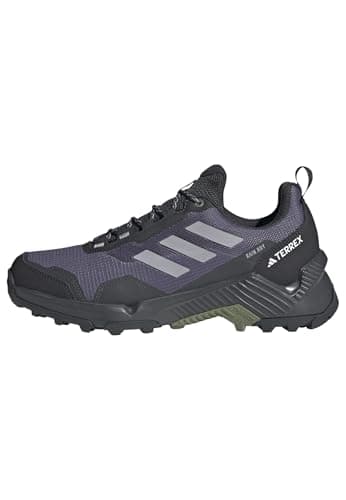 Image of adidas Women's Eastrail 2.0 RAIN.RDY Hiking Shoes, Preloved Violet/Glory Grey/Tent Green, 6 UK