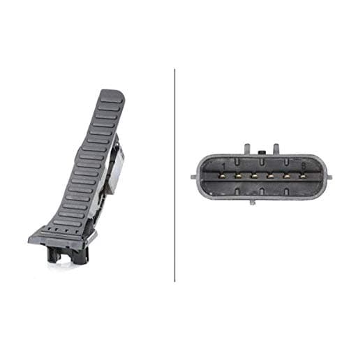 Image of HELLA 6PV 008 689-701 Sensor, accelerator pedal position - for left-hand drive vehicles - 6-pin connector - Manual Transmission