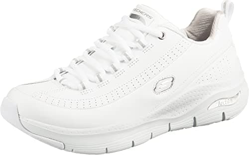 Image of Skechers Women's Arch FIT CITI Drive Sneaker, White, 7 UK