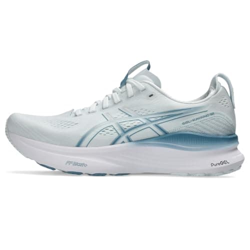 Image of ASICS Men's Gel-Kayano 32 Running Shoes, Arctic Blue/Pure Silver, 9 UK