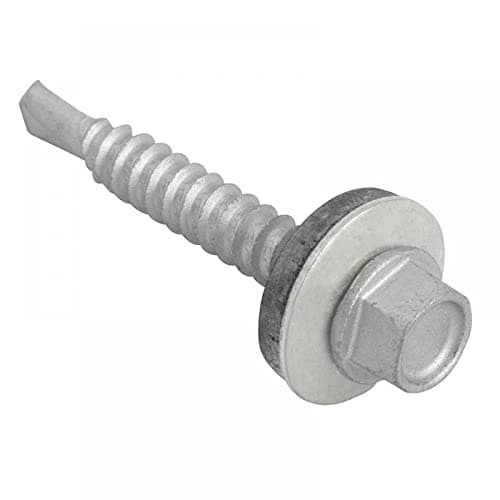 Image of TechFast Light Duty Sheet to Steel Roofing Screws | 5.5 x 38mm | Elementech | Bag 100