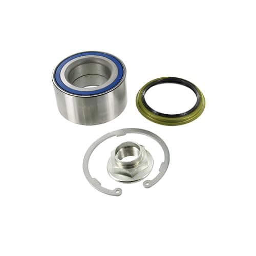 Image of SKF Wheel Bearing Kit With Shaft Seal VKBA 6944 Position Front Axle Outer Diameter 76 mm Height 84 mm Length 109 mm Width 109 mm - OE Quality