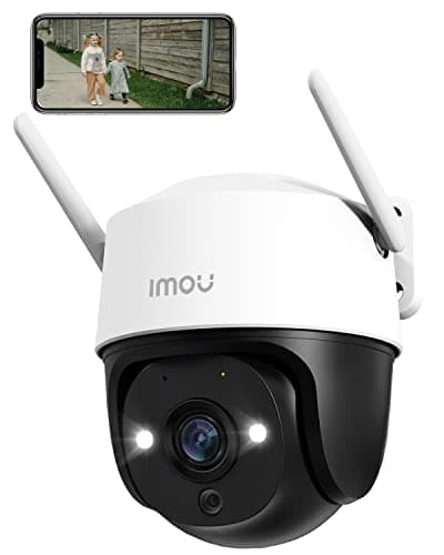 Image of Imou 2K Outdoor Security Camera with AI Human/Vehicle Detecion, 360° PTZ WiFi Outdoor Camera Home IP CCTV with 30m Color Night Vision, Auto Motion Tracking, 2-way Audio, IP66, Siren Spotlight