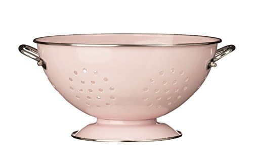 Image of Premier Housewares Retro Colander - Pastel Pink
