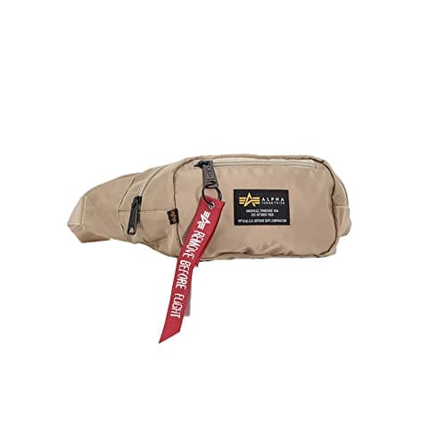Image of Alpha Industries Crew Unisex Waist Bag Sand