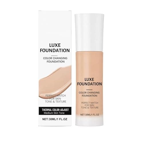 Image of 2026 LUXE Intelligent Color Correcting Foundation, 30ml/1 fl oz - Fits skin tone, lightweight texture, medium coverage, buildable formula, long-lasting natural finish