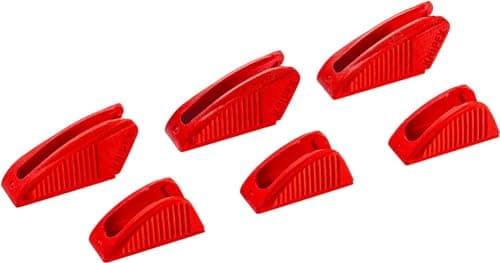 Image of KNIPEX Protective Jaws for Pliers Wrench 86 xx 250, 3 Pairs, for Highly Sensitive Materials, Plastic Jaws, 86 09 250 V01