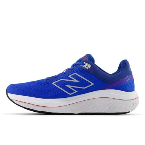 Image of New Balance Mens Fresh Foam X 860 V14, Blue Oasis/White/True Red, 8