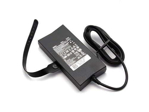 Image of Dell Laptop Adapter Genuine JU012 130W Laptop AC Adapter Charger 19.5v 6.7a Power Supply DA130PE1-00 PA-4E CM161 Compatible Part 330-1829, 330-1830, X408G, D232H, 0X408G, 0D232H + UK Power Cord