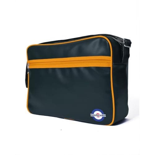 Image of Lambretta Flight Bag Black/Mustard One Size