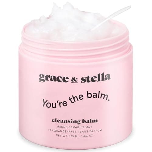 Image of Makeup Melt Cleansing Balm - Vegan - Makeup Cleansing Balm - Makeup Remover Balm (125 ml) by grace and stella