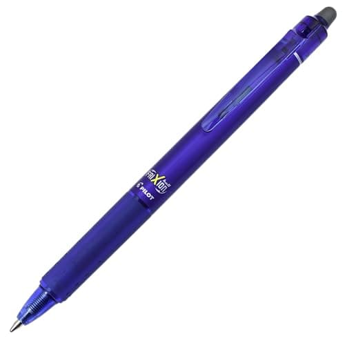 Image of Pilot Frixion Clicker Retractable Erasable Rollerball 0.7 mm Tip - Blue, Single Pen