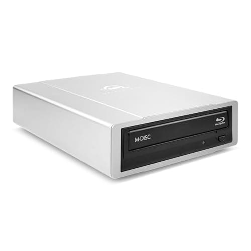 Image of OWC Mercury Pro USB 3.2 External Optical Drive Enclosure for 5.25" SATA CD/DVD/Blu-ray – Aluminium Case, Fanless, Plug & Play, Compatible with Mac & PC – No Drive