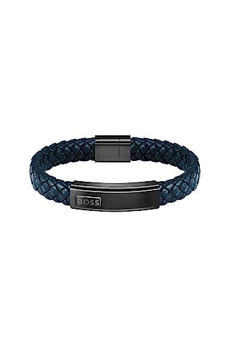 Image of BOSS Jewelry Men's LANDER Collection Bracelet Blue - 1580179M