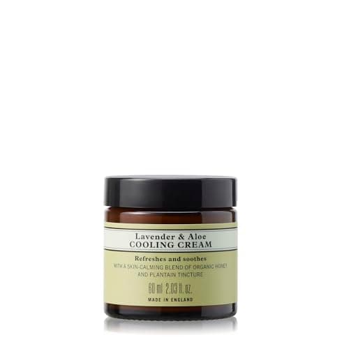 Image of Neal's Yard Remedies Lavender & Aloe Cooling Cream, Refreshing & Soothing Body Cream With Honey, Cruelty-Free, 60ml