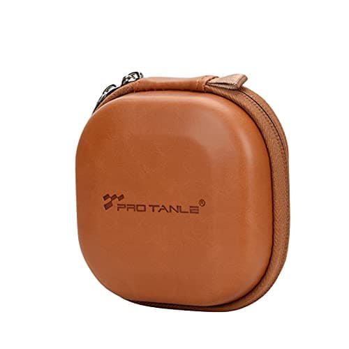 Image of Andoer Camera Filter Case - 5 Pocket PU Leather DustProof Hard Storage Case for UV, CPL, ND, Graduated Neutral Density Filters Up to 82mm