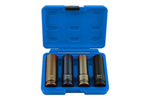Image of Laser 5915 Wheel Nut Socket Set 4pc