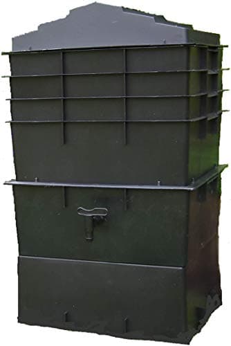Image of 4 Tray (100 Litre) UK Made Wormcity Wormery Housing Black (Note NO Worms, Food, Coir Will Be Sent With This Product)
