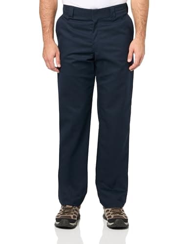 Image of Dickies Workwear - Trousers for Men, New Chino Trousers, Action Flex Technology, Dark Navy, 32W/30L