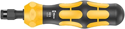Image of Wera 05018100001 921 Tournevis à frapper Kraftform Plus – série 900, 1/4", 163, 5 mm, Black-Yellow