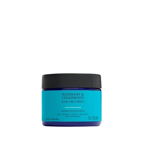 Image of Neal’s Yard Remedies Rosemary and Cedarwood Hair Treatment, Adds Shine & Conditions Hair, Vegan & Cruelty-Free, 50g