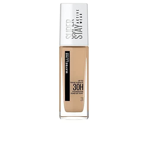 Image of Maybelline New York Foundation, Superstay Active Wear 30 Hour Long-Lasting Liquid Foundation, Lightweight Feel, Water, Sweat and Transfer Resistant, 30 ml, Shade: 31, Warm Nude